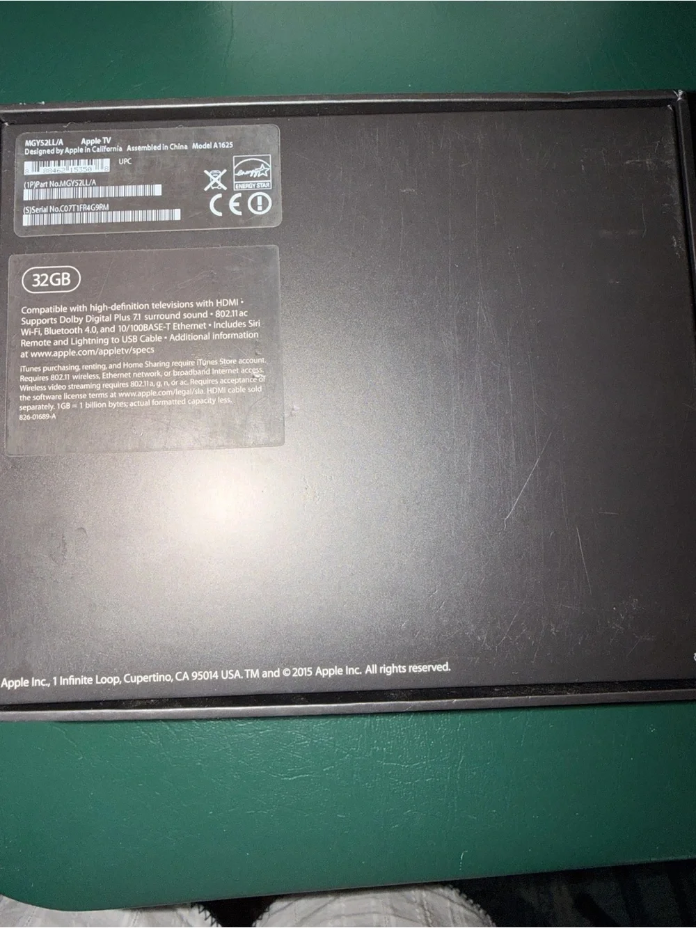 Apple 32GB TV Box - Black